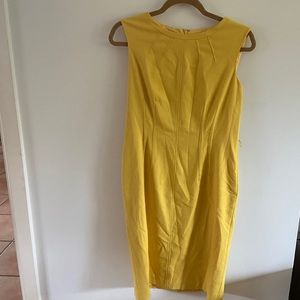 Anne Klein Yellow Bodycon Dress